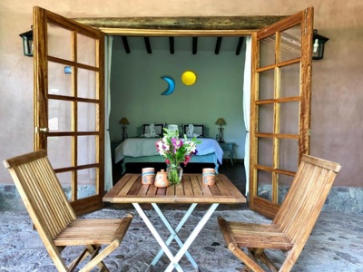 Terras slaapkamer