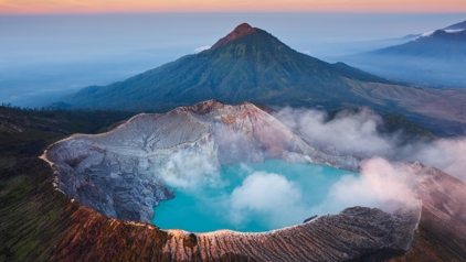 Ijen-vulkaan in Java