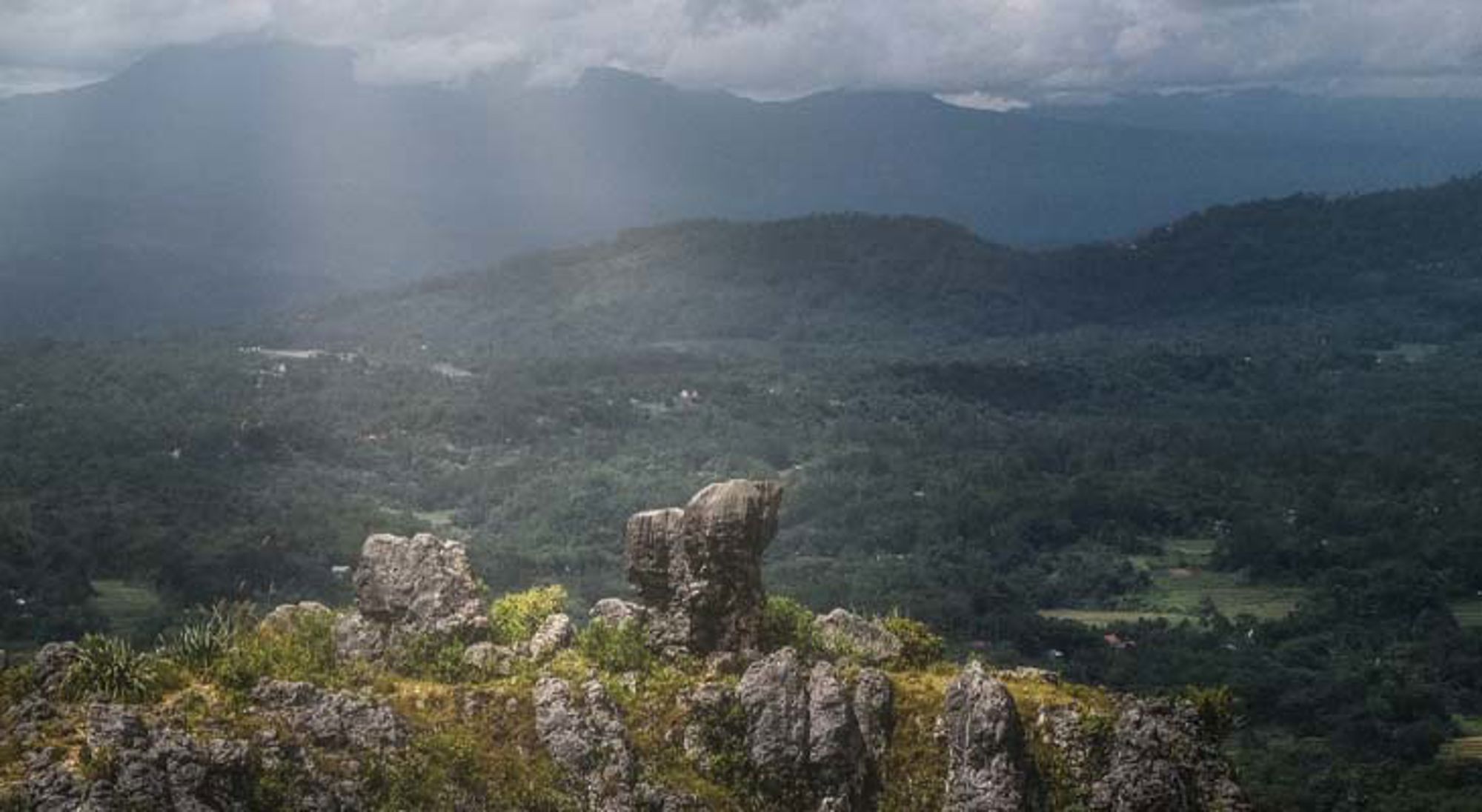 Tana Toraja uitzicht Indonesië