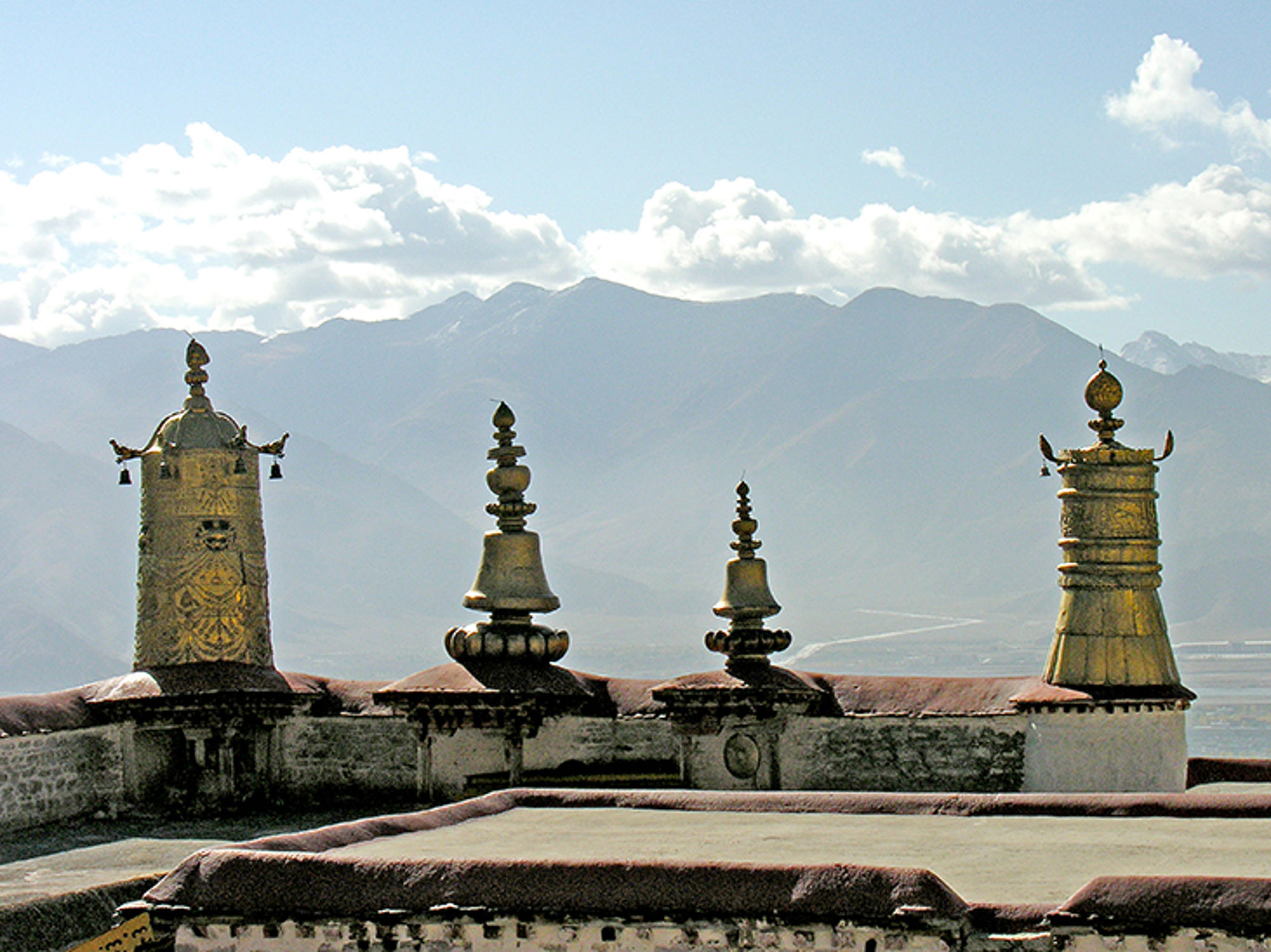 Tempel in Lhasa, Tibet Tempel in Lhasa, Tibet