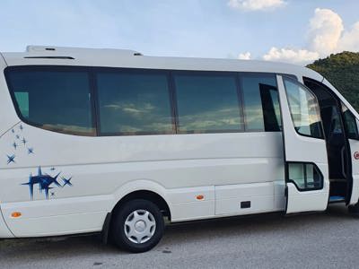 Peaks of the Balkan minibus