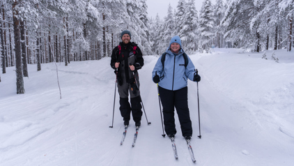 Langlaufen in Fins Lapland