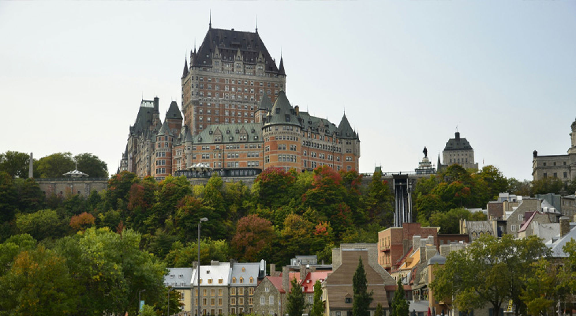 Gezellige straatjes in Québec City