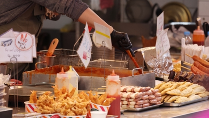 Streetfood in Zuid-Korea.