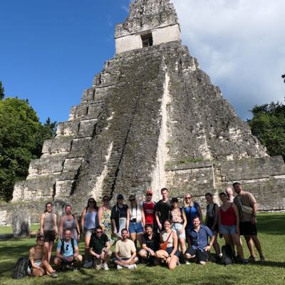 Vulkaanlandschap in Guatemala tijdens 22-35ers groepsrondreis door Guatemala, Honduras en El Salvador.