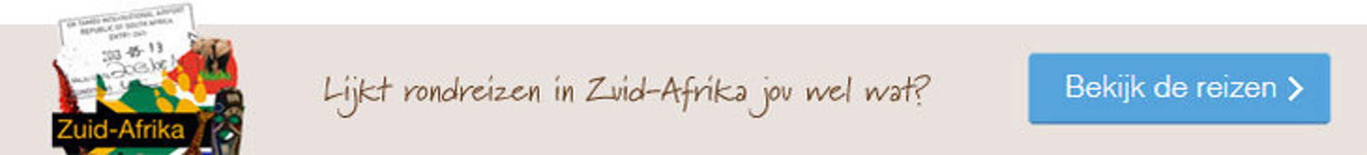 Rondreis Zuid-Afrika Rondreis Zuid-Afrika