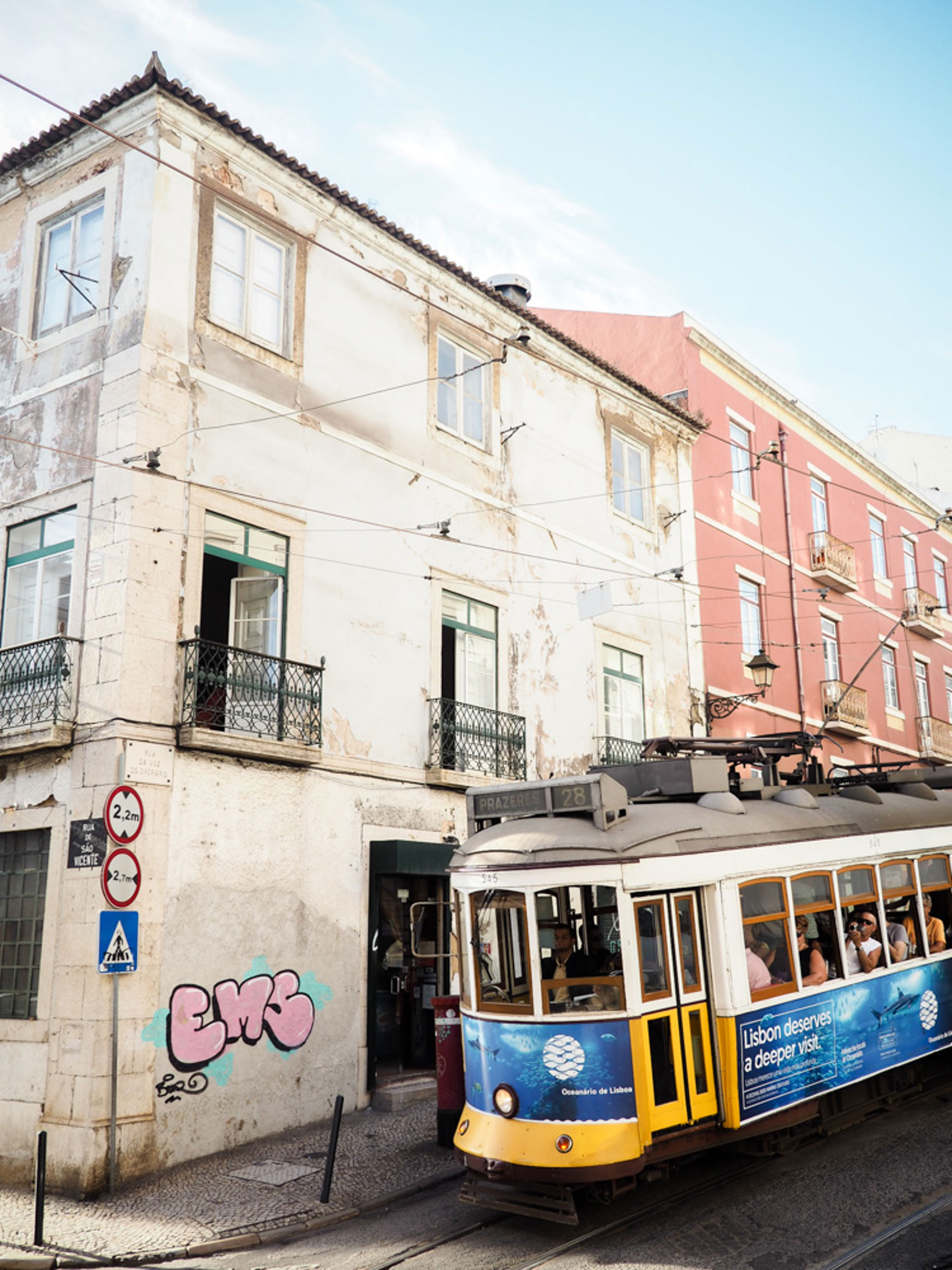Tram, Lissabon Tram, Lissabon