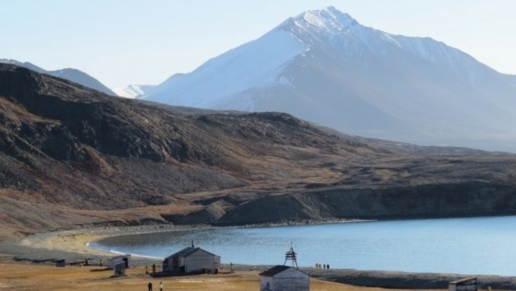 Arctisch landschap in Canada en Groenland langs de Northwest Passage tijdens een groepsrondreis.