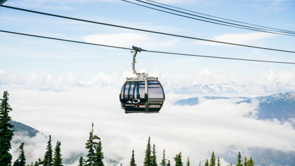 Whistler Blackcomb gondel 