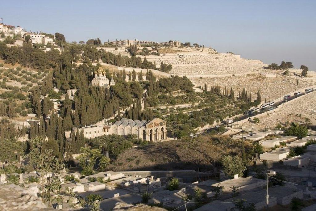 Uitzicht op de oude stad Jeruzalem met de Rotskoepel tijdens de groepsrondreis Israël Hoogtepunten.