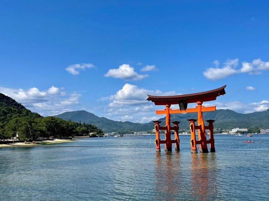 Myajima Shrine te zien op rondreis door Japan