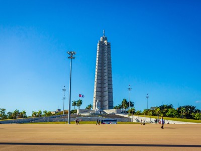 José Martí-monument op het Plaza de la Revolución in Havana, Cuba.