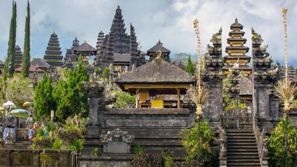 Pura Besakih-tempel in Bali