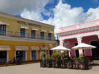 Gebouw hotel